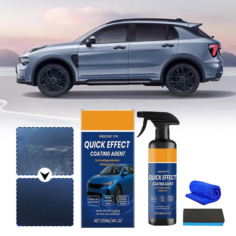 Car Wax Ceramic Coating - Automotive Paint Coating Agent Spray 120ml