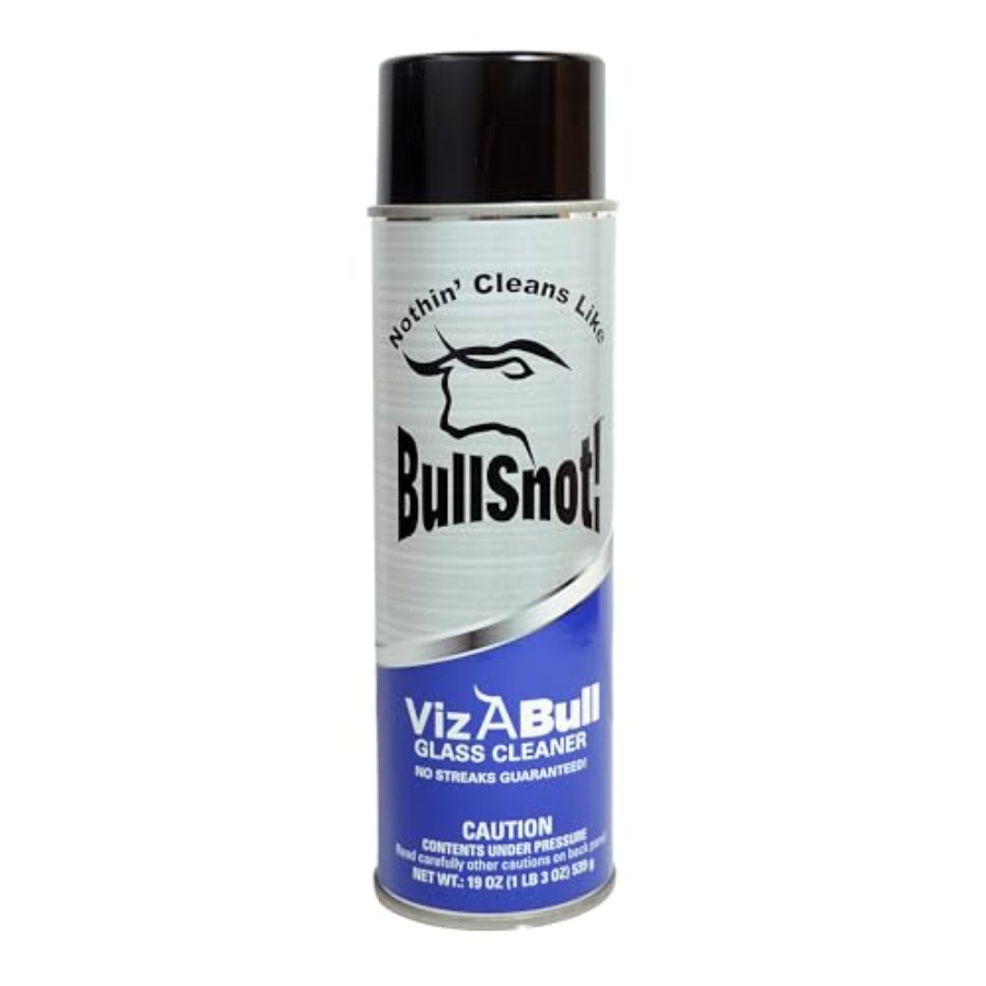 BullSnot VizABull Glass Cleane - đánh giá và giá Glass Cleaner Streak