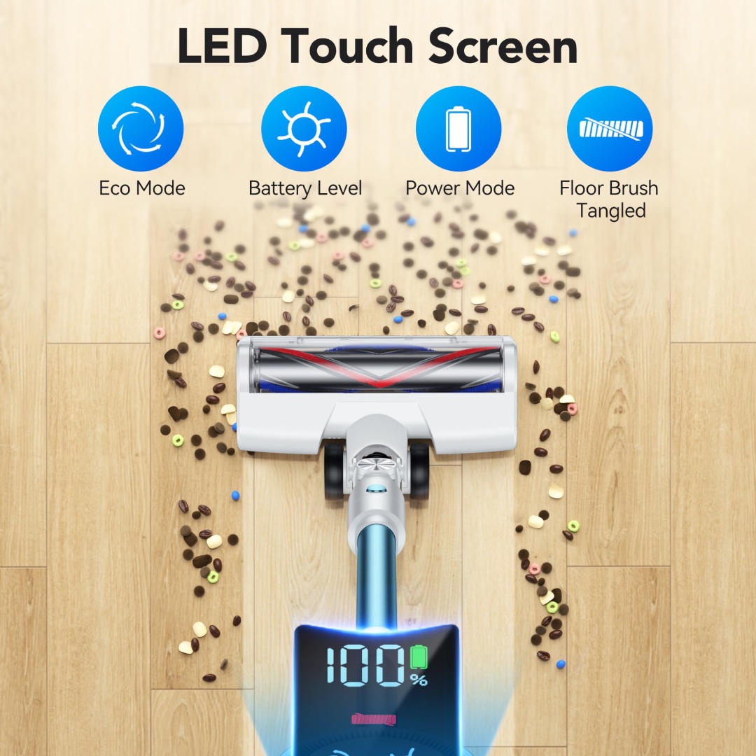 Blossom QCVC01 Wireless Vacuum - đánh giá và giá Car Cleaning Brush