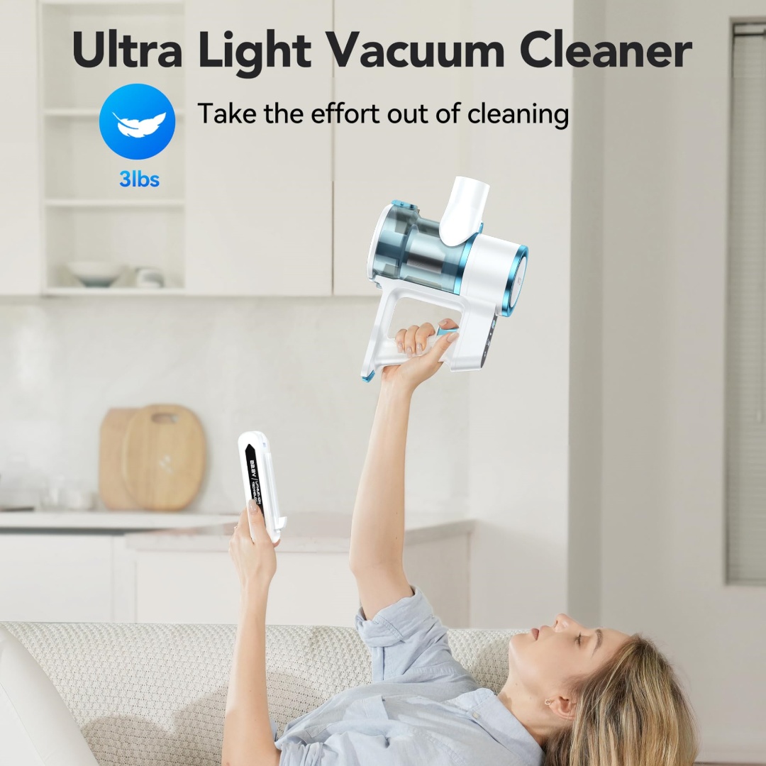 Blossom QCVC01 Wireless Vacuum - đánh giá và giá Car Cleaning Brush