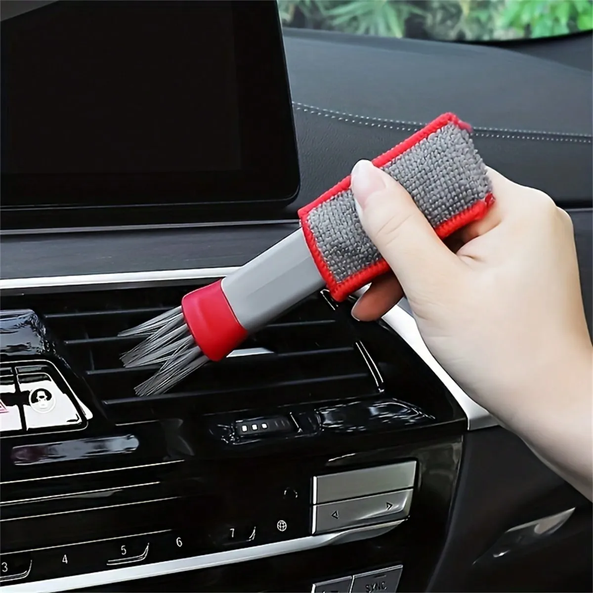 1pc Double-Headed Brush, Car A - đánh giá và giá Car Cleaning Brush