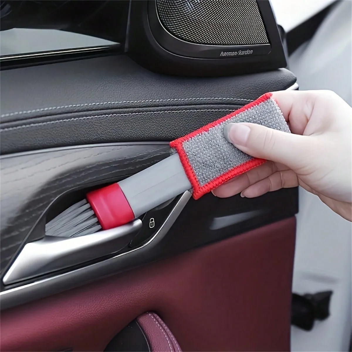 1pc Double-Headed Brush, Car A - đánh giá và giá Car Cleaning Brush