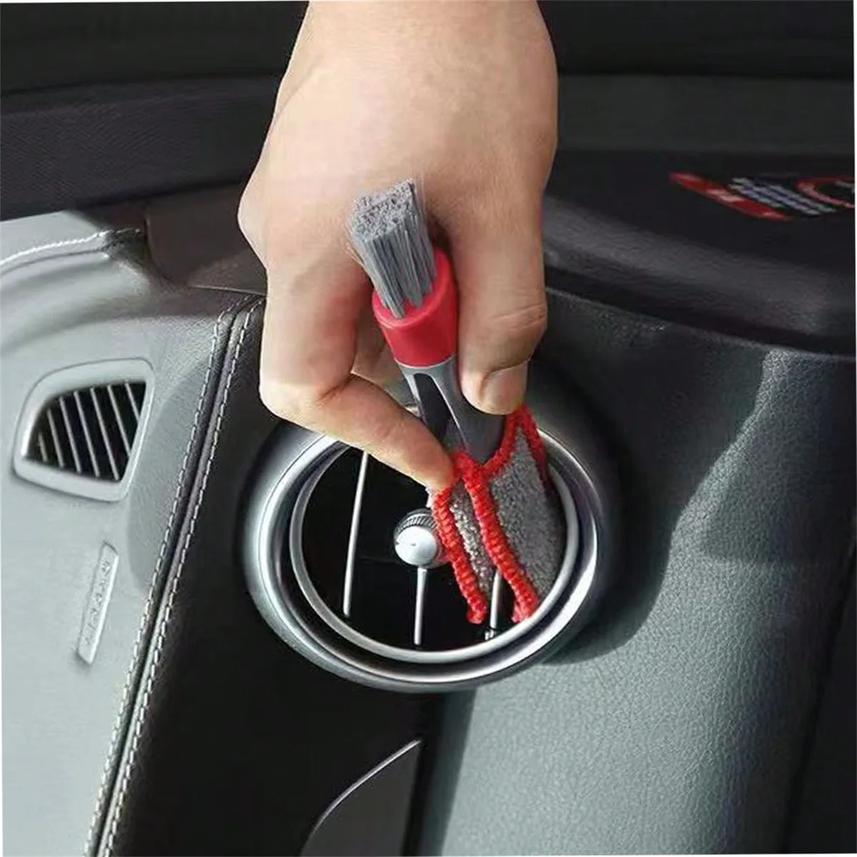 1pc Double-Headed Brush, Car A - đánh giá và giá Car Cleaning Brush