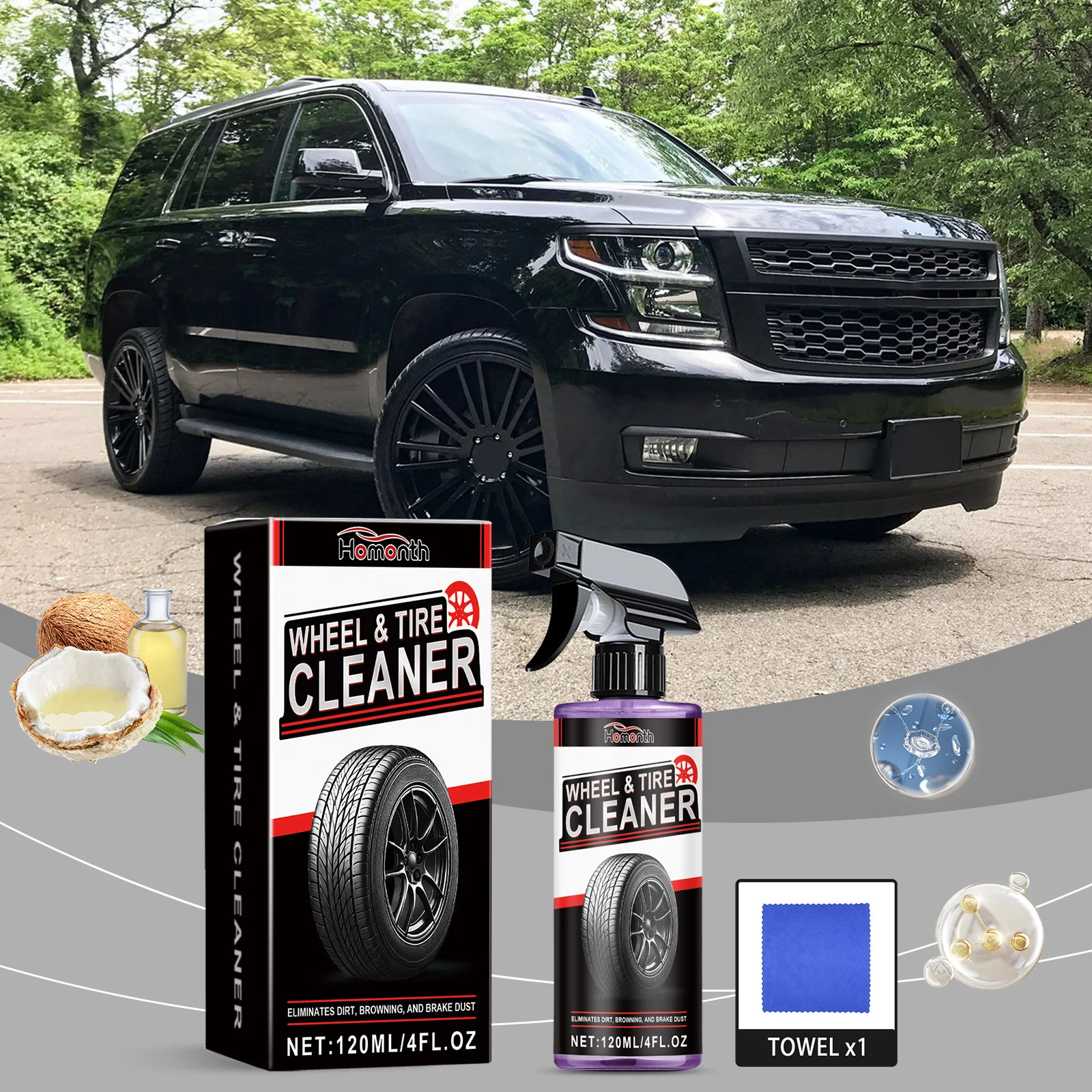 Professional Wheel Tire Cleane - đánh giá và giá Wheel Cleaner Alloy