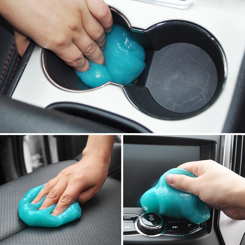 New Car Cleaning Gel Magic Mud - đánh giá và giá Dirt Brush Interior