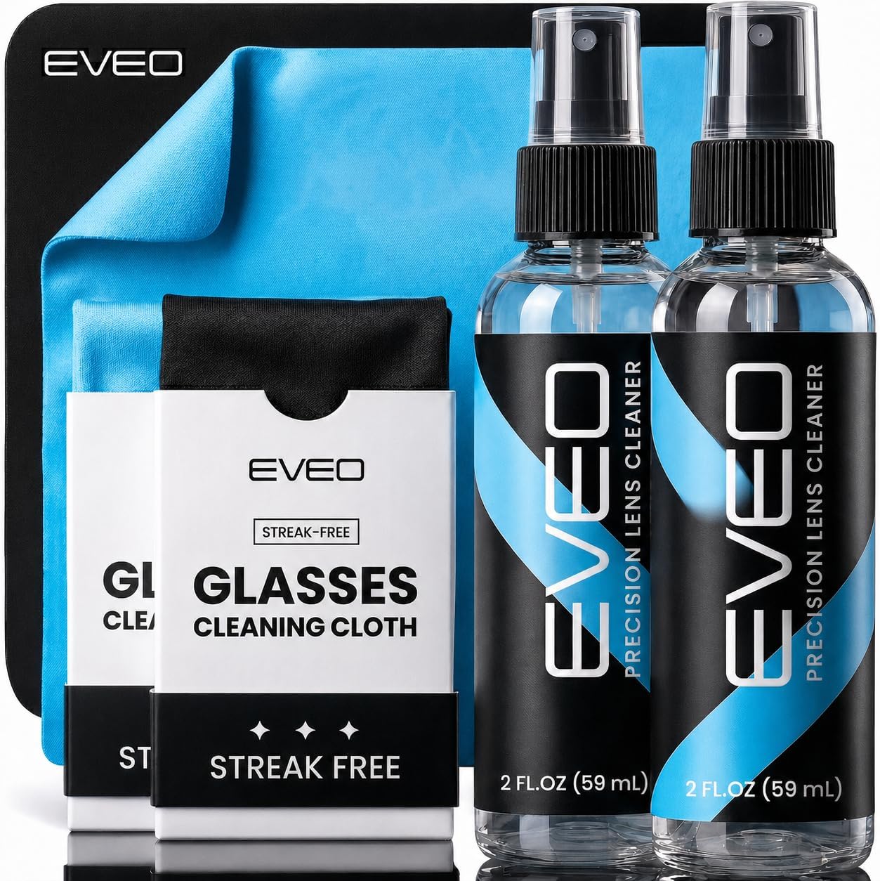 EVEO Glasses Cleaner Spray - E - đánh giá và giá Glass Cleaner Streak