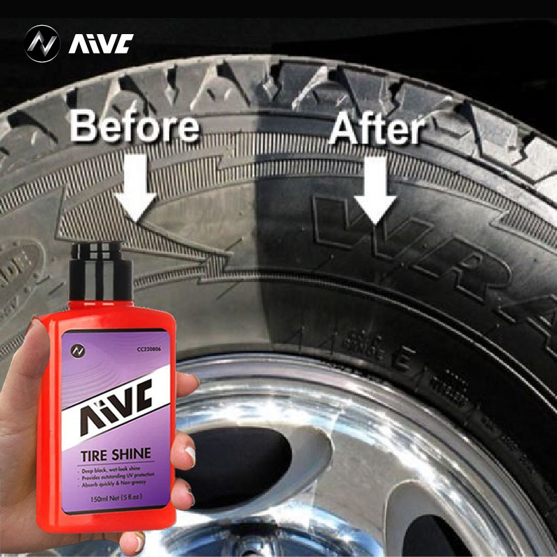 Tire Shine AIVC Tyre Gloss Coa - đánh giá và giá Tire Shine Spray Sealant