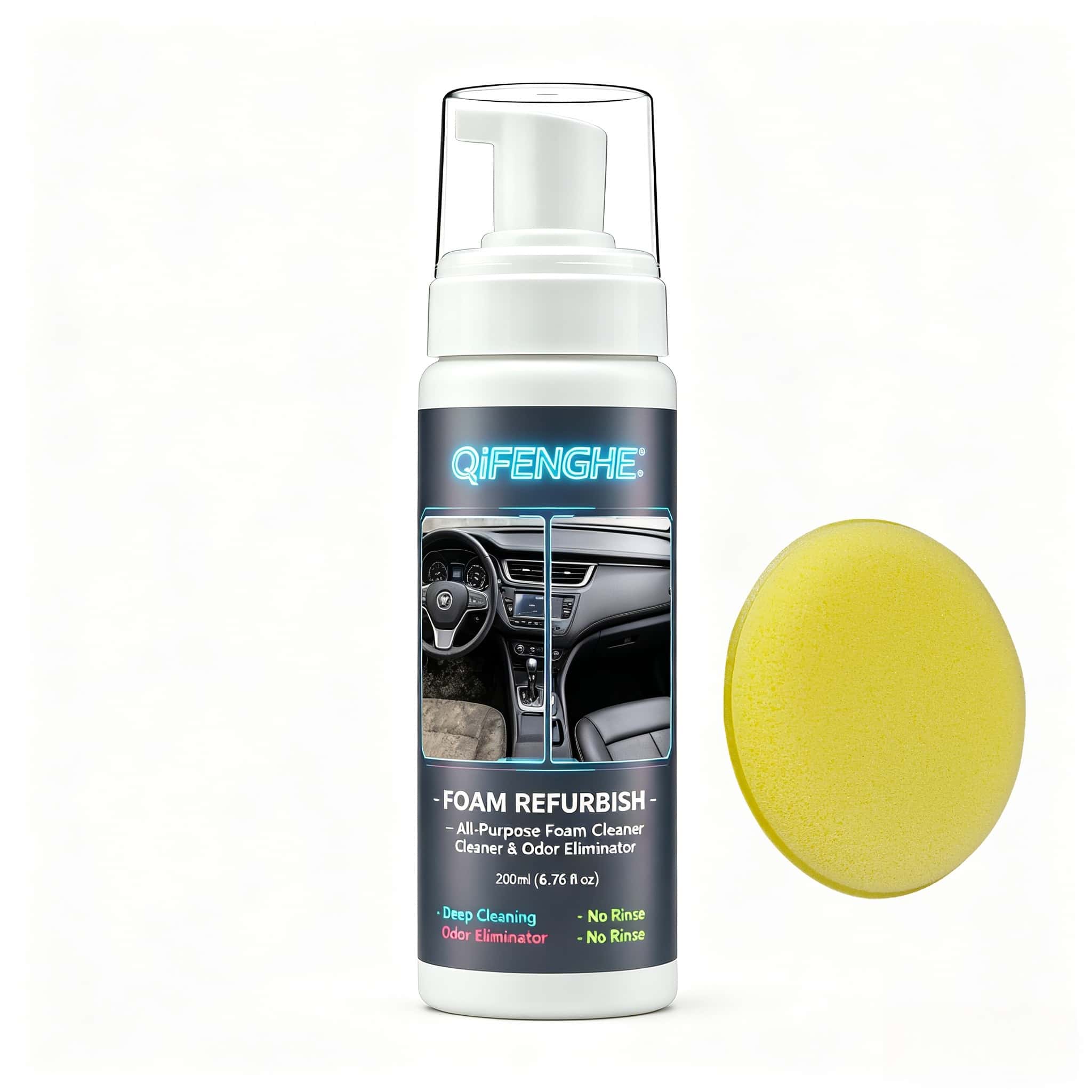 200ML No Rinse Car Foam Cleane - đánh giá và giá Leather Cleaner Interior
