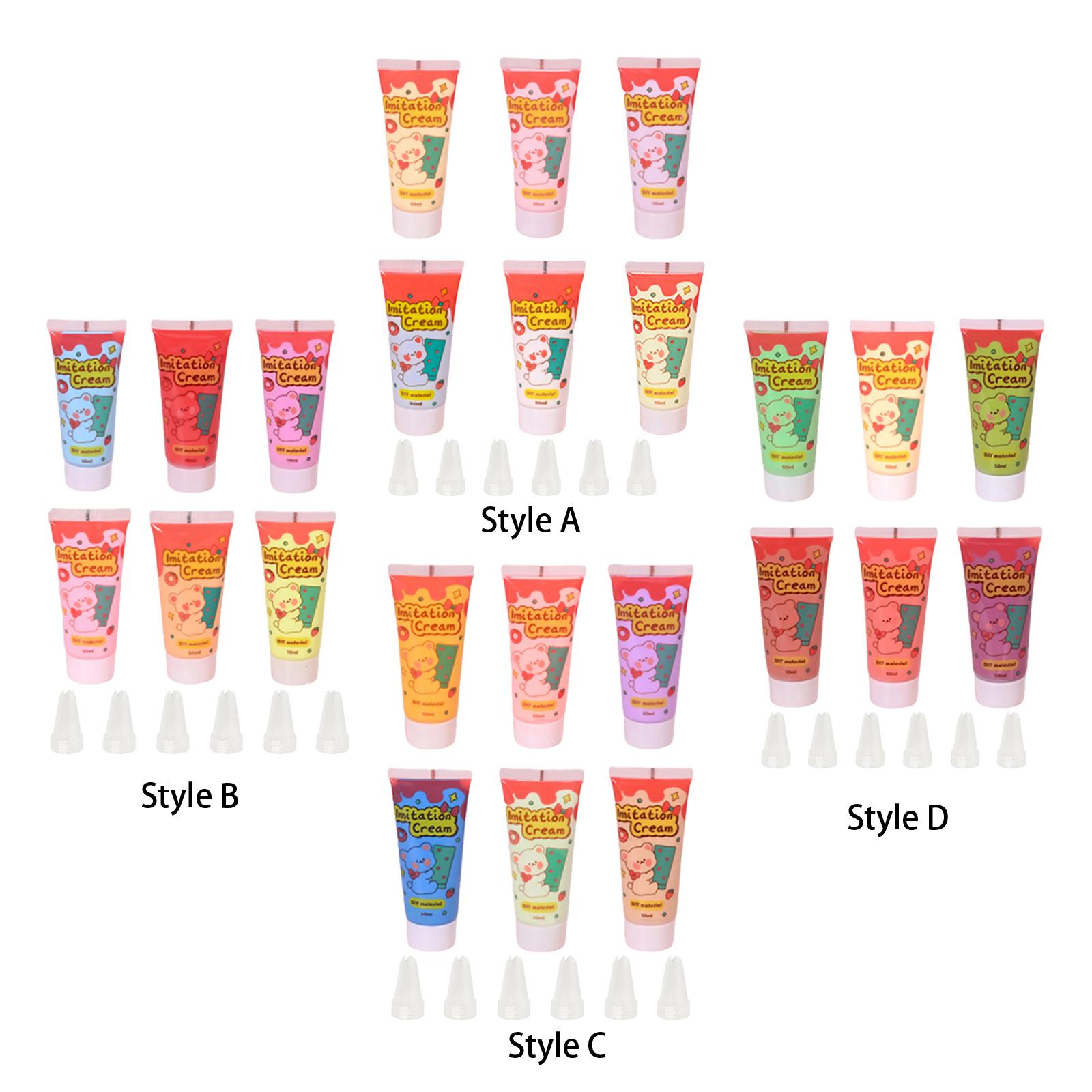 6x Cream Clay Glues DIY Phone  - đánh giá và giá Clay Bar Lubricant
