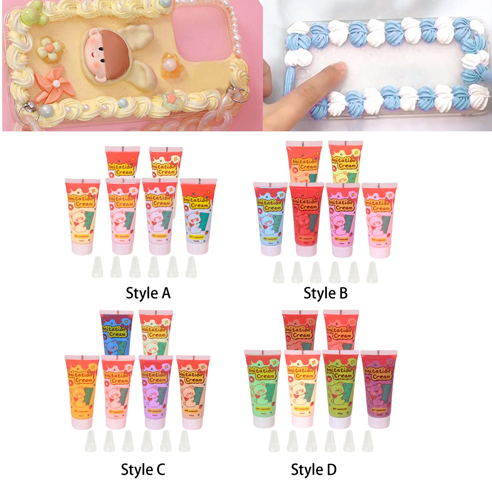 6x Cream Clay Glues DIY Phone  - đánh giá và giá Clay Bar Lubricant