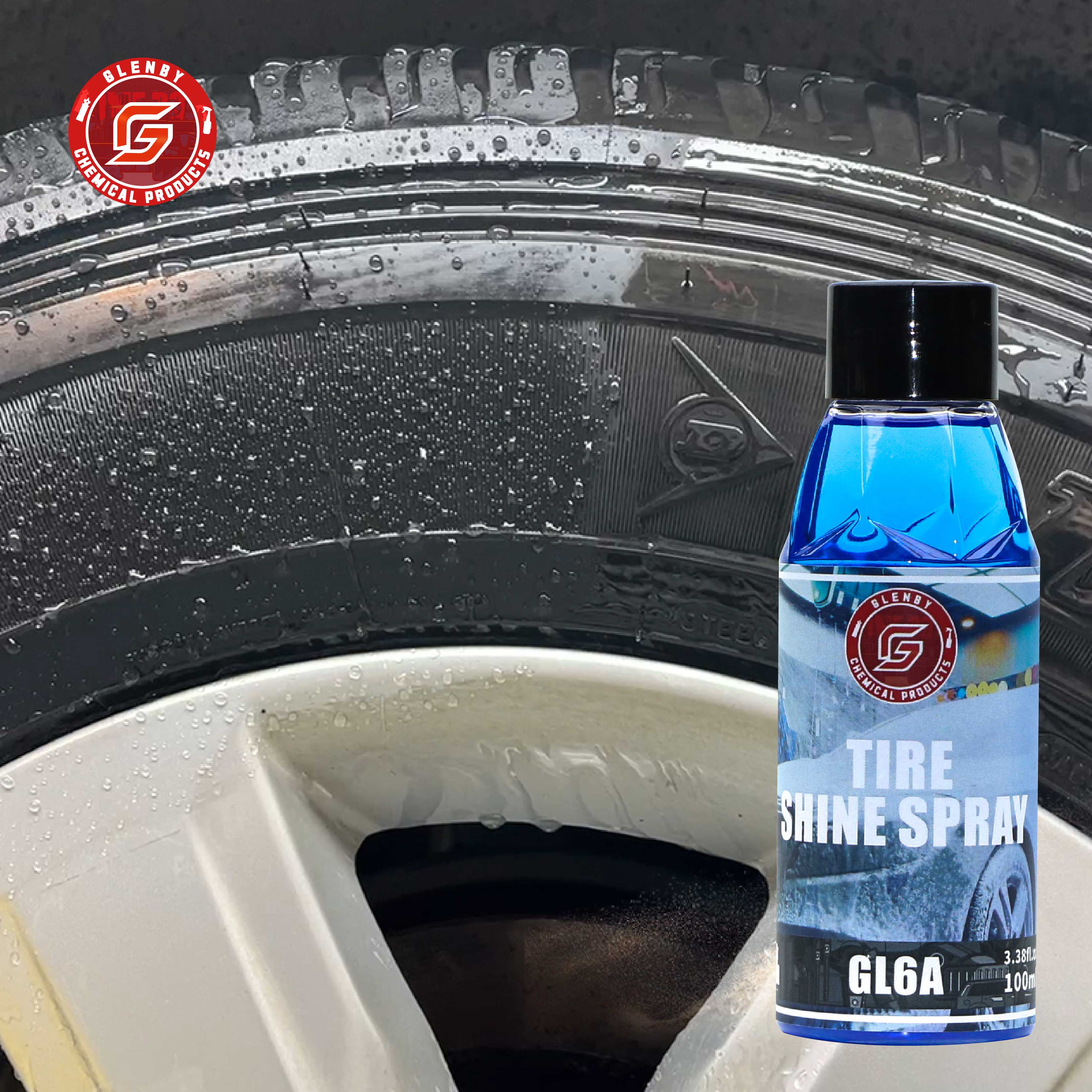 Car Tyre Gloss Tire Coating Sp - đánh giá và giá Tire Shine Spray Sealant