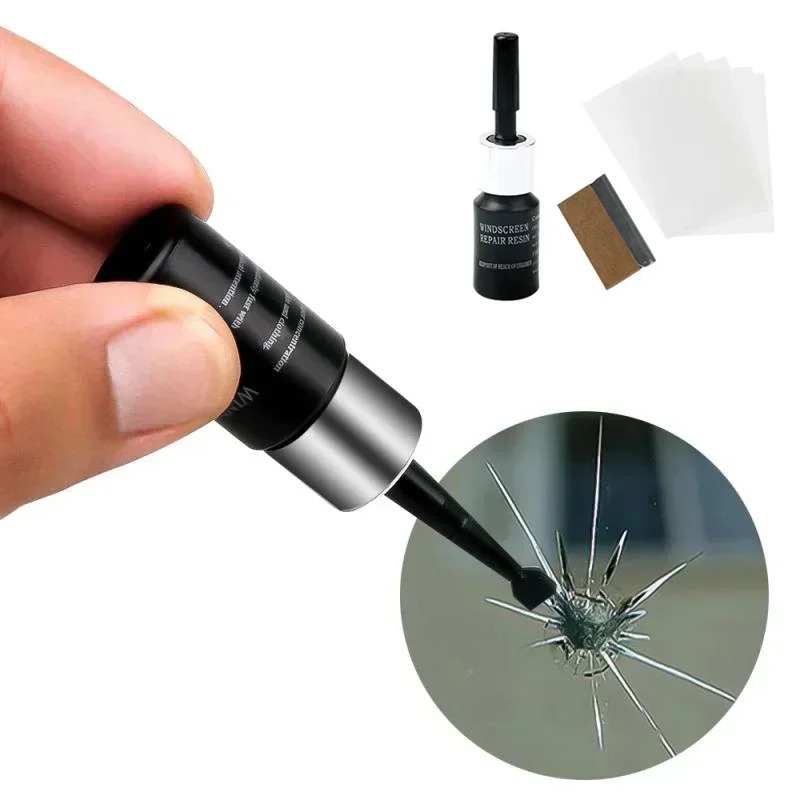 DIY Car Windshield Cracked Rep - đánh giá và giá Glass Cleaner Streak