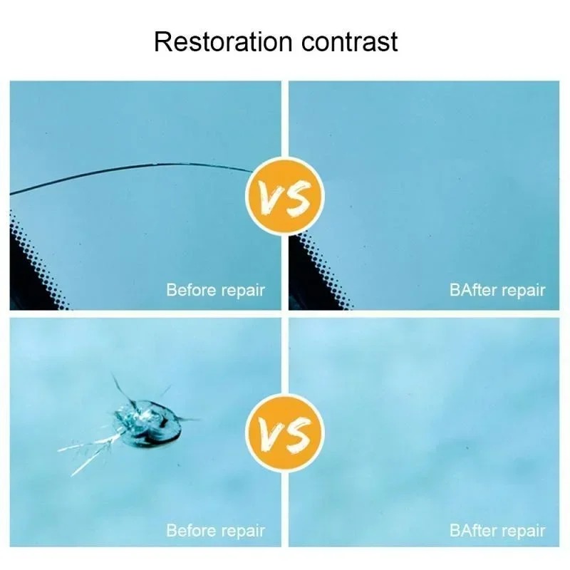 DIY Car Windshield Cracked Rep - đánh giá và giá Glass Cleaner Streak