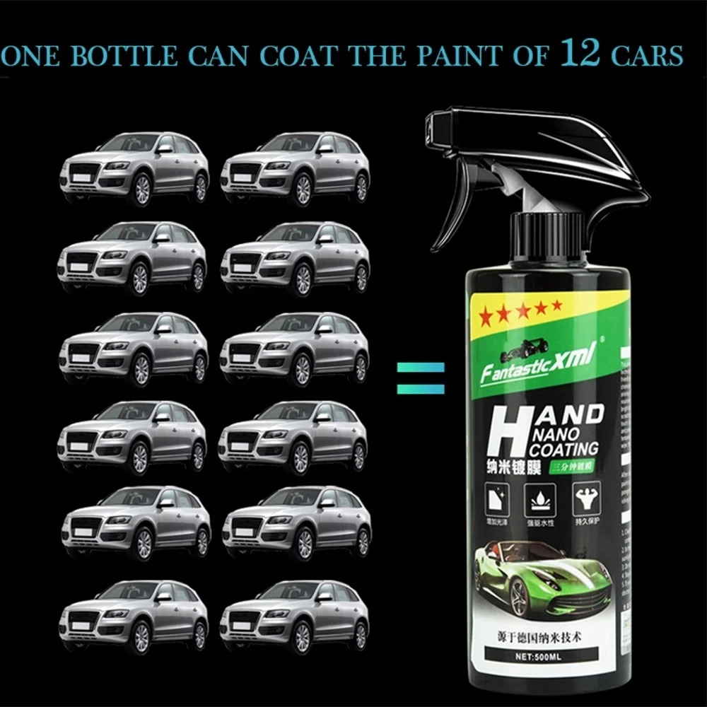 500Ml Nano Ceramic Car Coating - đánh giá và giá Interior Detailing Kit