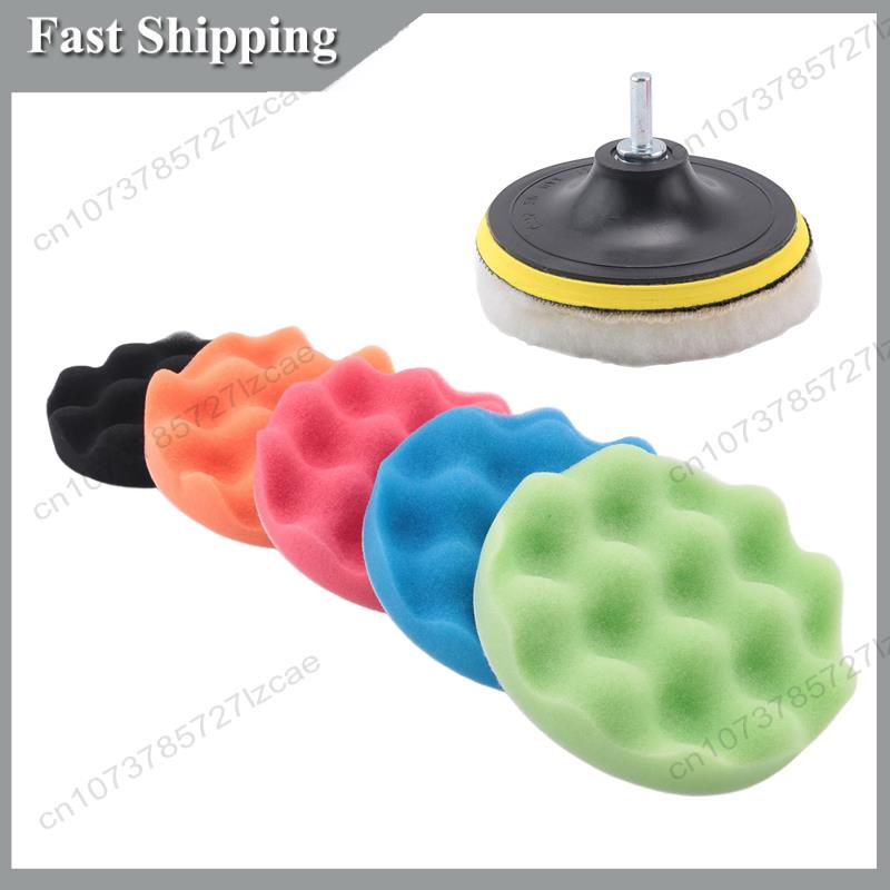 -A99Z 8Pcs/Set Car Sponge Poli - đánh giá và giá Polish Pad Set Buffer