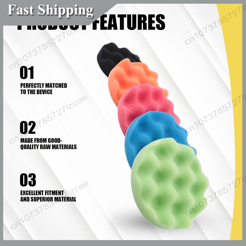 -A99Z 8Pcs/Set Car Sponge Poli - đánh giá và giá Polish Pad Set Buffer