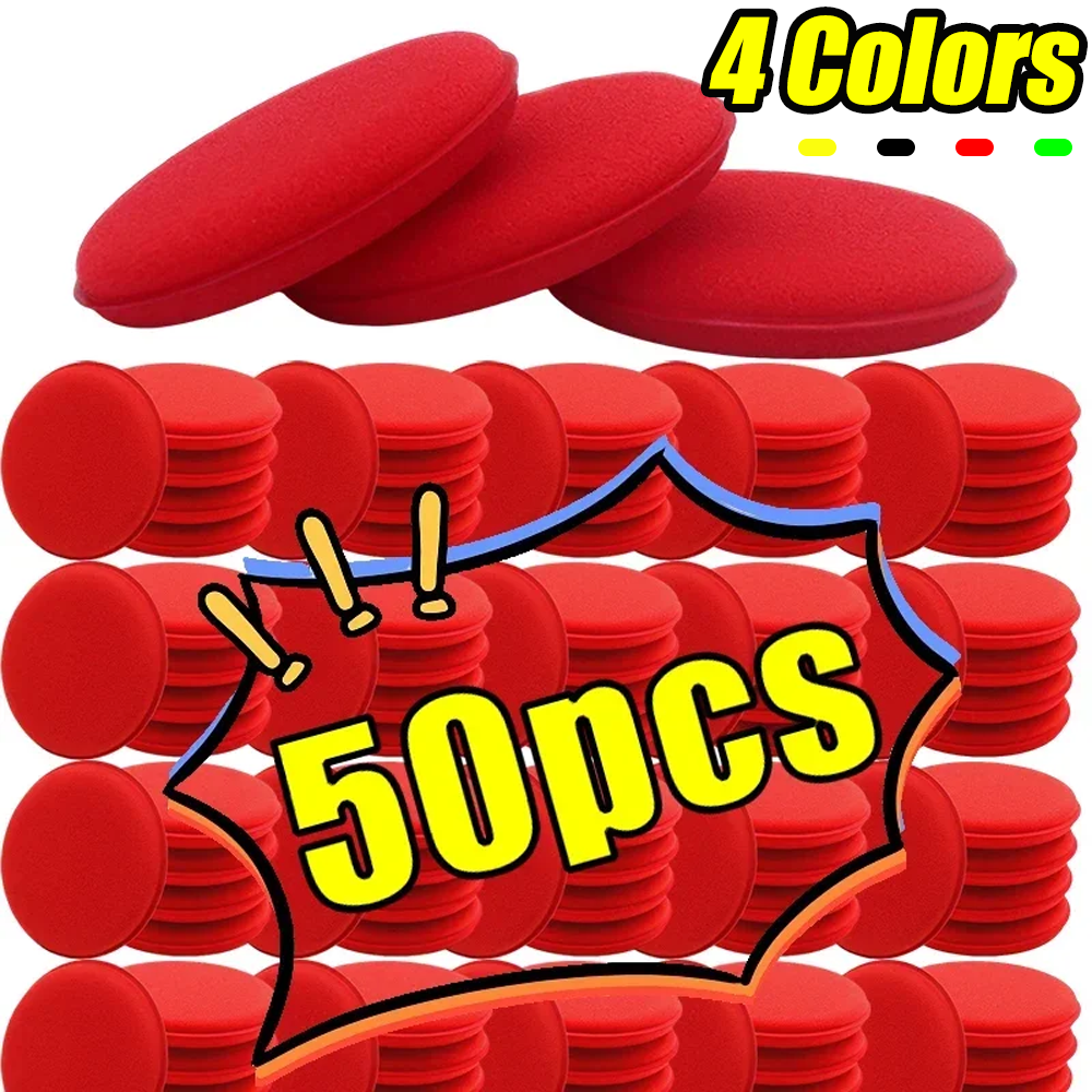50pcs Round Car Ultra Soft Foa - đánh giá và giá Wax Applicator Pad