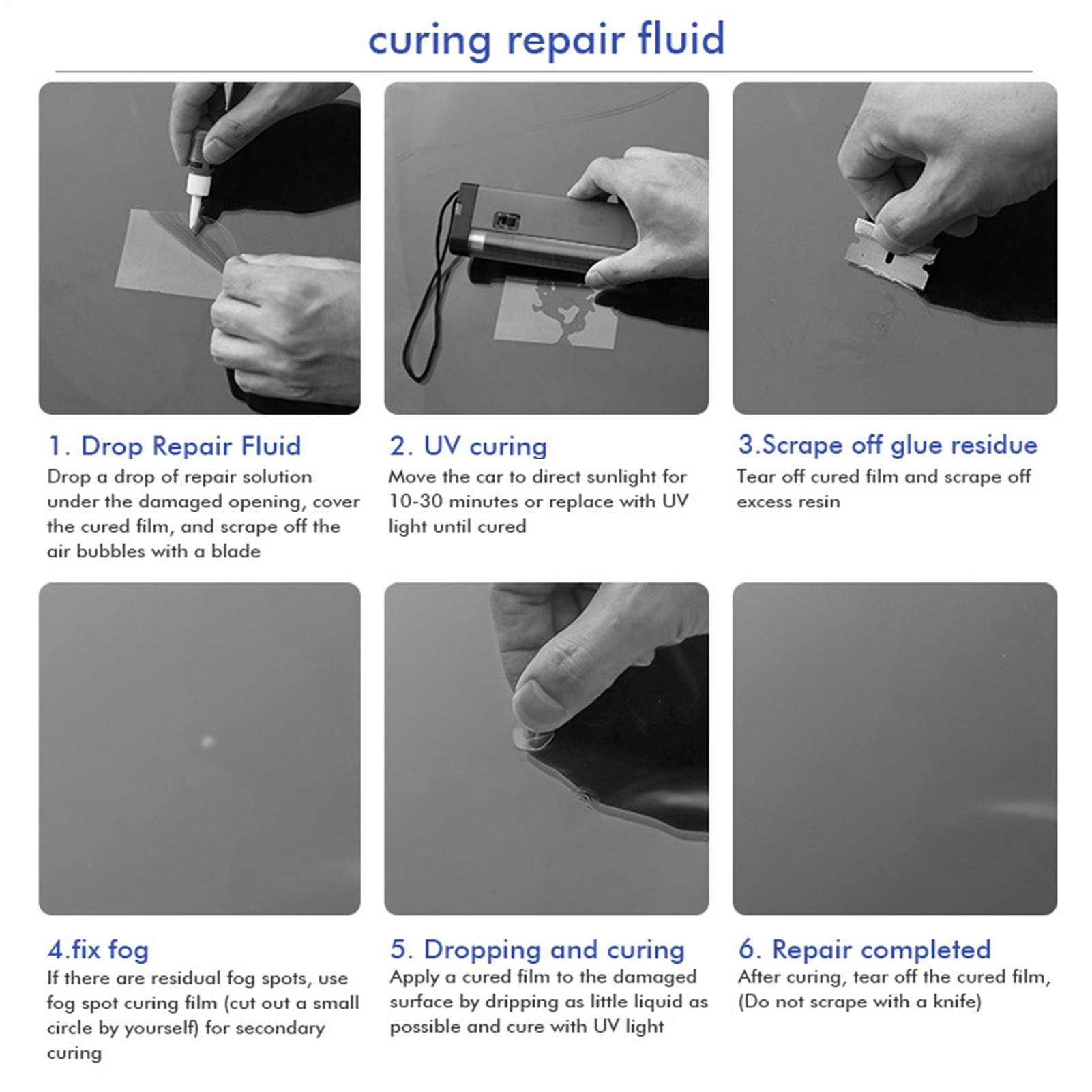 Windshield Repair Kit Automoti - đánh giá và giá Glass Cleaner Streak