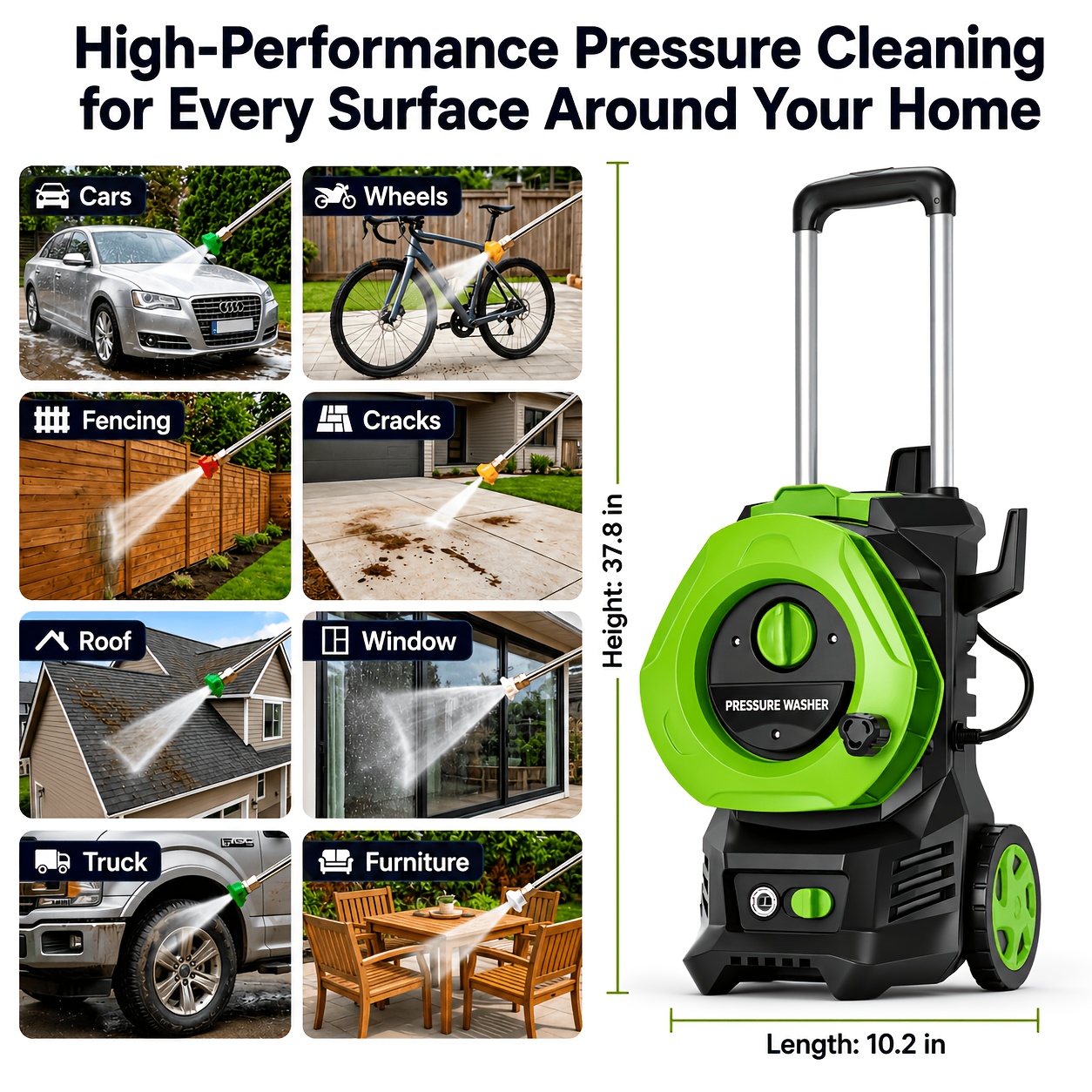 Electric Pressure Washer Power - đánh giá và giá Foam Cannon Car Wash