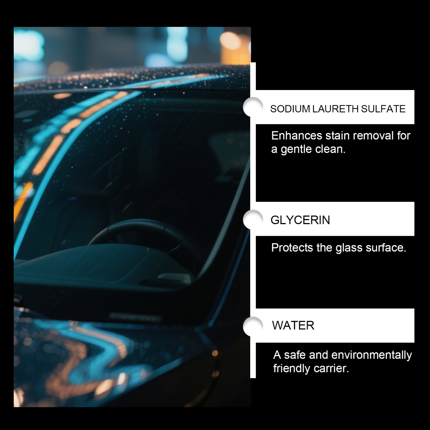 Car Glass Cleaner & Anti-Fog S - đánh giá và giá Glass Cleaner Streak