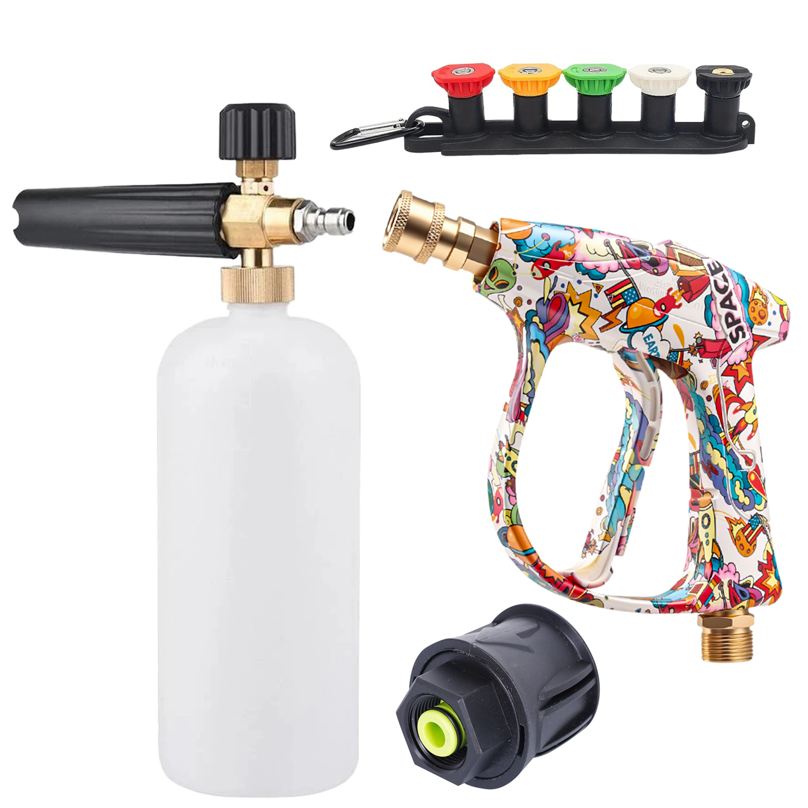 Short Pressure Washer Gun with - đánh giá và giá Pressure Washer Foam Gun