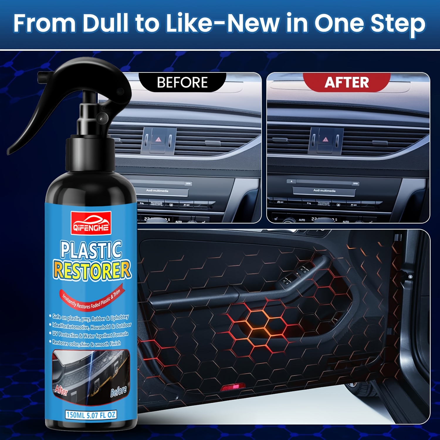 Black Trim And Plastic Restore - đánh giá và giá Trim Restorer Plastic