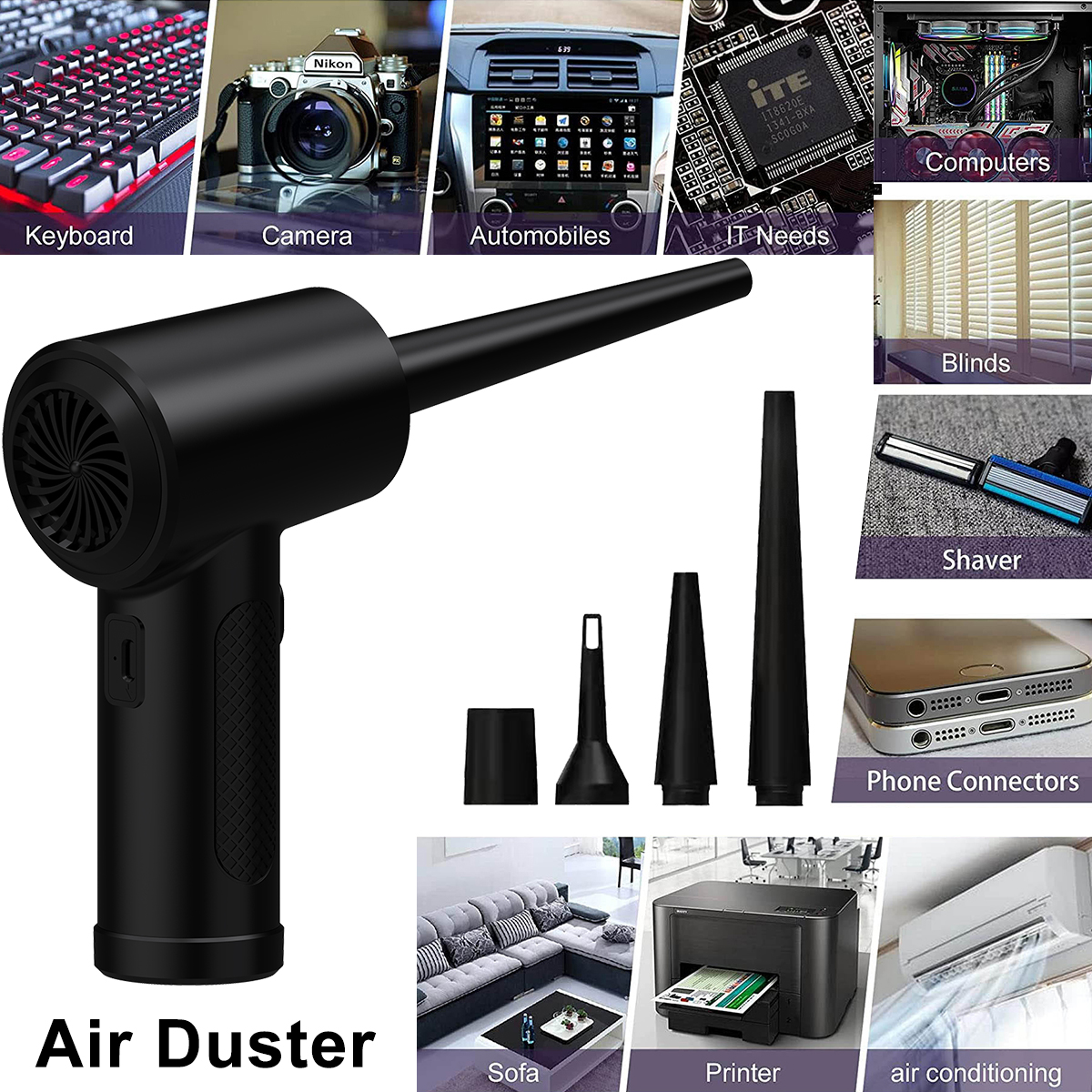 Compressed Air Duster for Comp - đánh giá và giá Dryer Car Blower