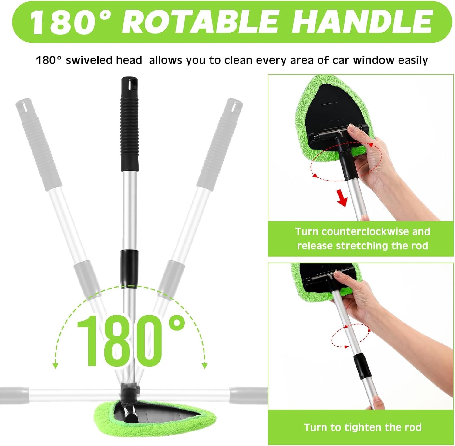 Windshield Cleaning Tool, Exte - đánh giá và giá Interior Detailing Kit