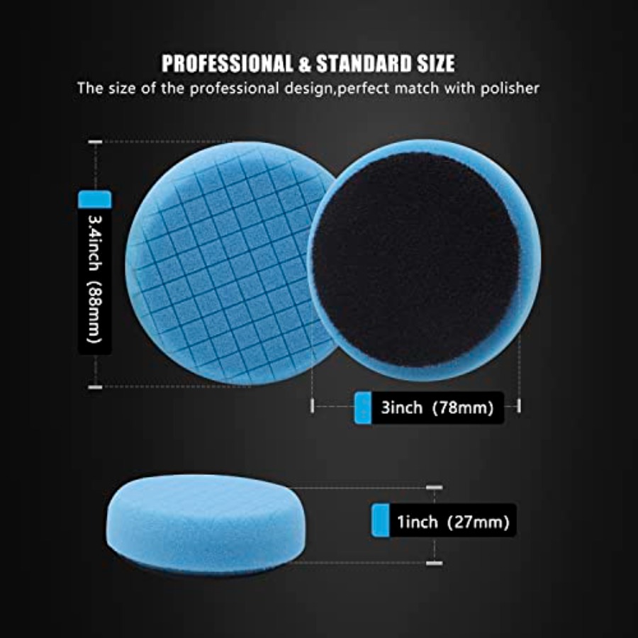 20pcs 3inch 80mm Car Foam Poli - đánh giá và giá Car Cleaning Brush