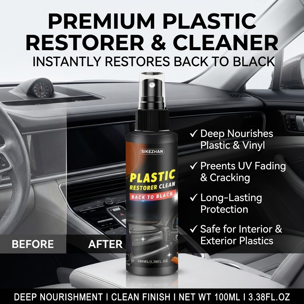 SIKEZHAN Plastic Restorer Clea - đánh giá và giá Trim Restorer Plastic