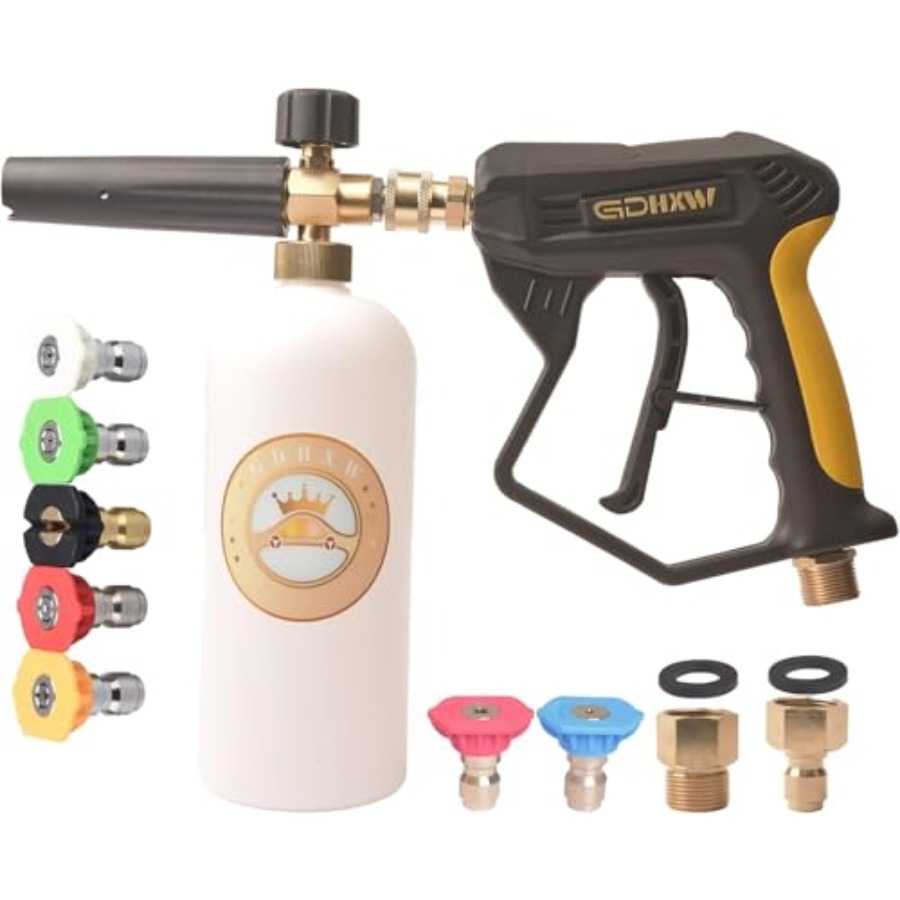 X887 High Pressure Washer Gun  - đánh giá và giá Pressure Washer Foam Gun