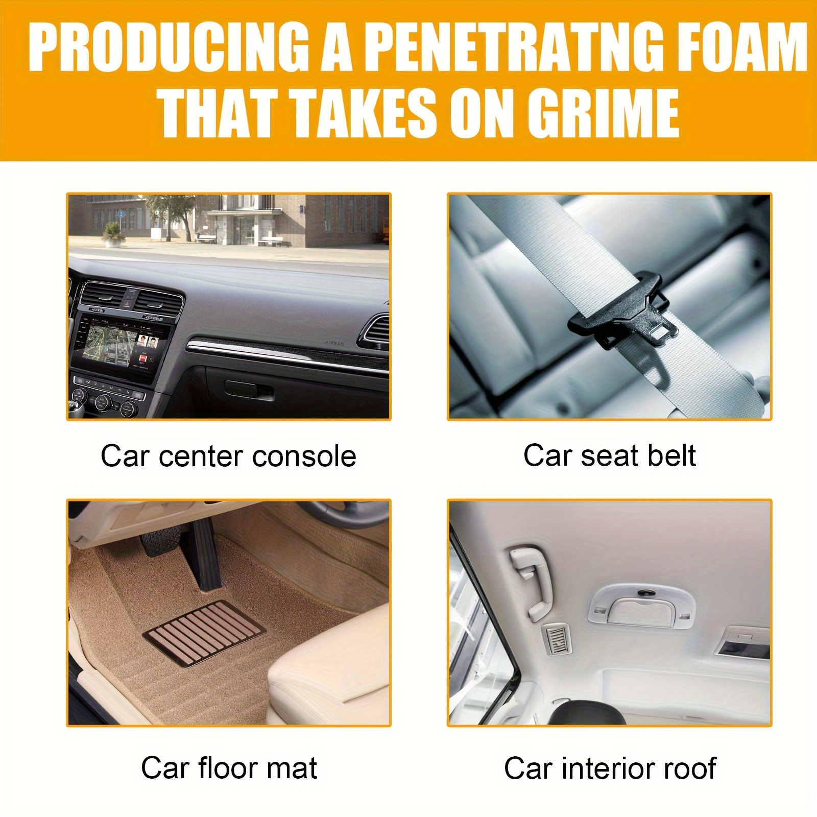 Multifunctional Foam Cleaner C - đánh giá và giá Leather Cleaner Interior