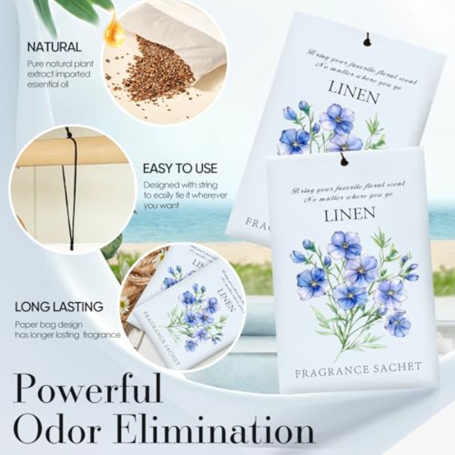 Scented Sachet Bags - 12 Pack  - đánh giá và giá Odor Eliminator Car